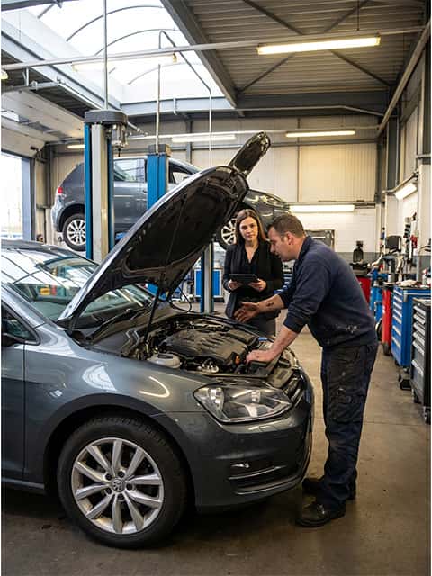 Car parts preparation